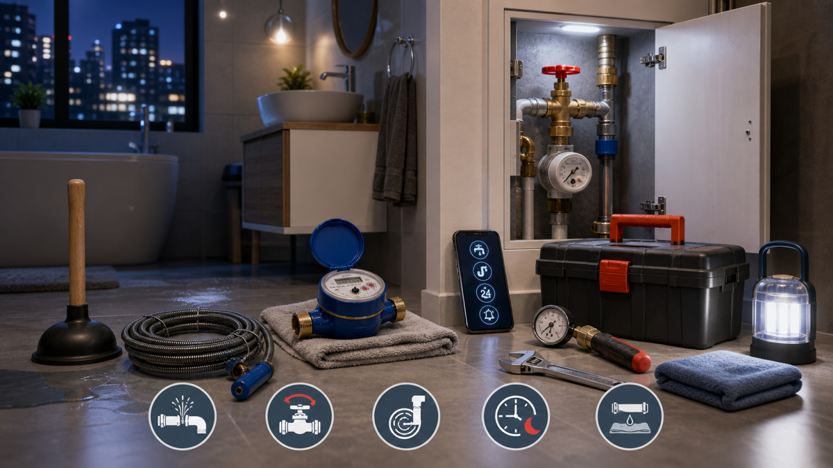 Emergency Plumber 24 Hours in Israel 2026: Leaks, Clogs, Night and Saturday Prices