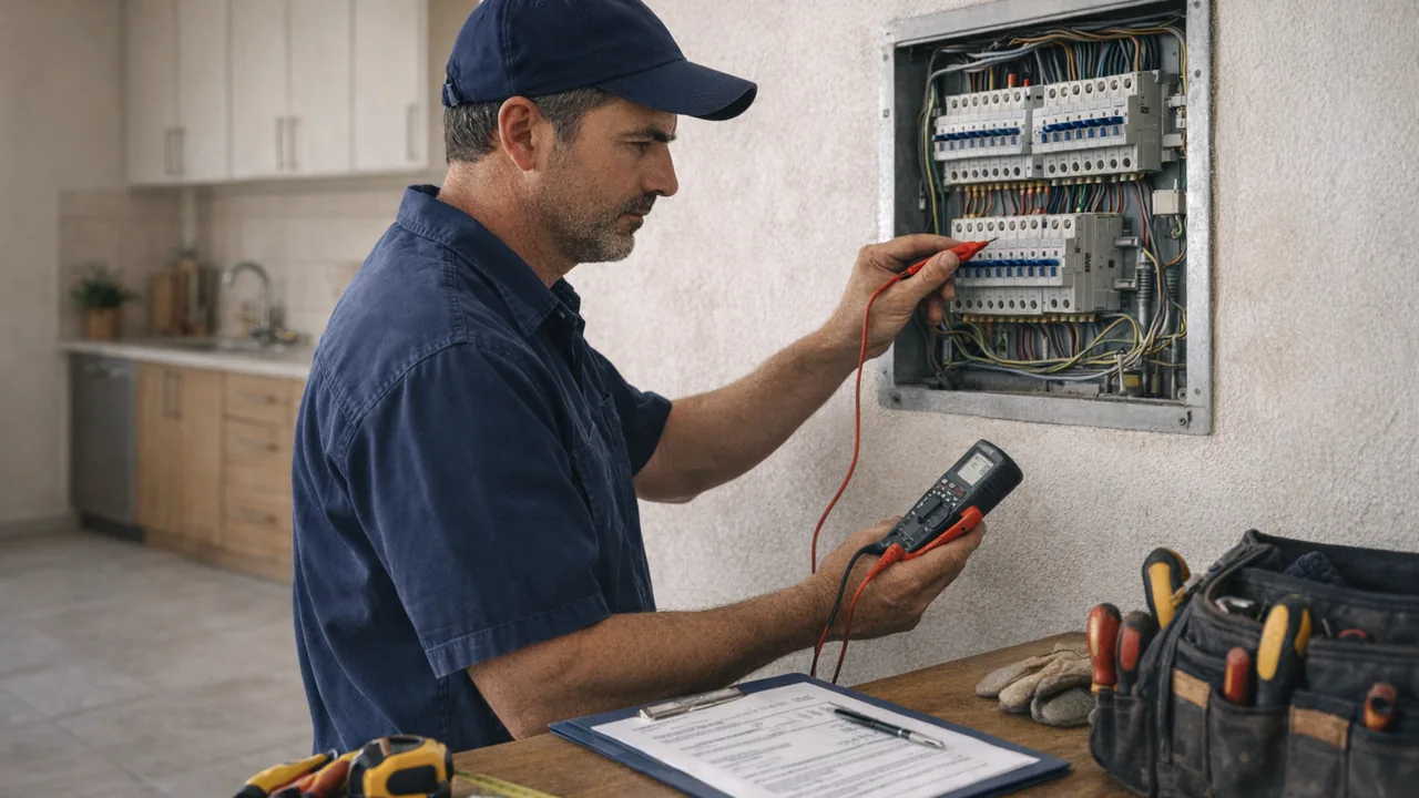 Electrician in Israel 2026: Form 4 (Tofes Arba), 5 License Tiers, Prices for Common Jobs — The Complete Guide