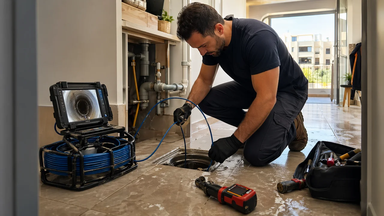 Plumber with camera (CCTV sewer inspection) in Israel 2026: full equipment review, process, and real market prices