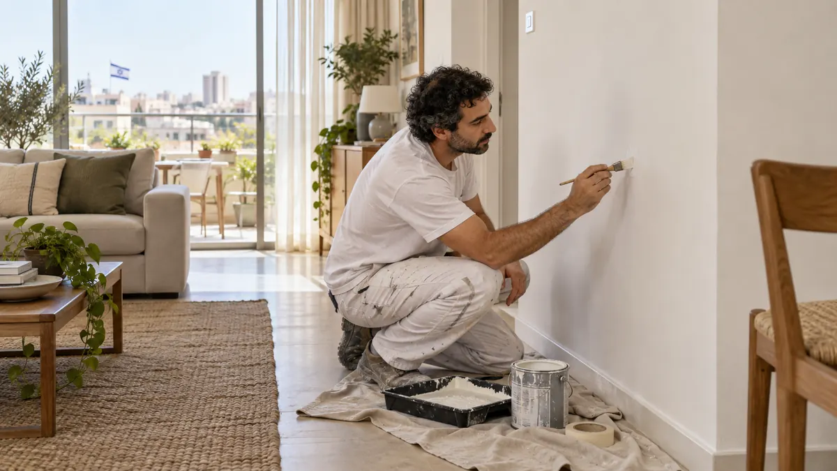 Scuffed Painted Wall: Clean, Touch Up and Cost