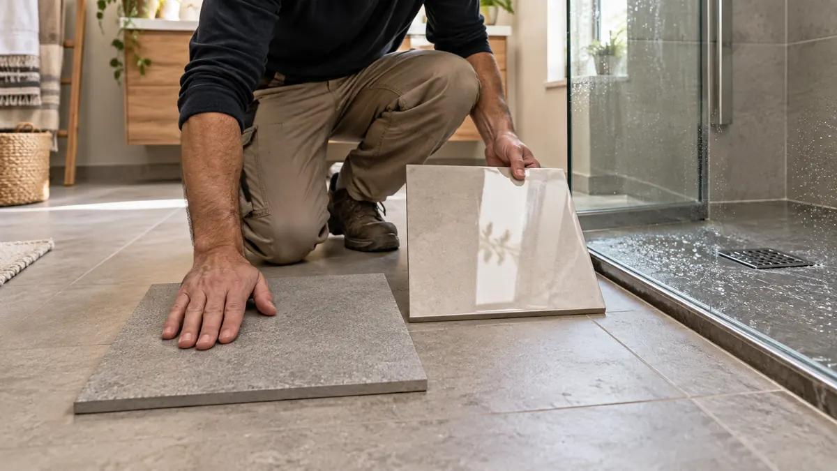 Slippery Bathroom Tiles: Clean, Treat or Replace?