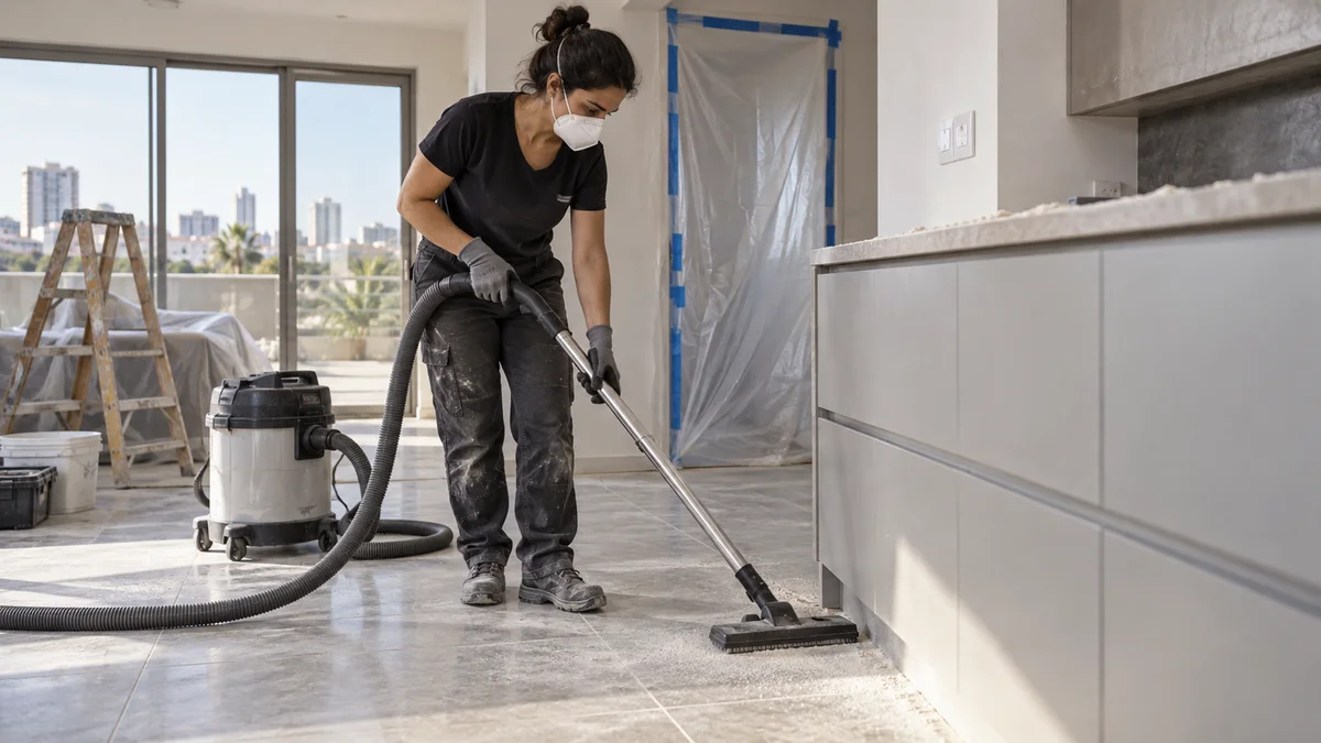 Construction Dust After Renovation: Clean Safely and Inspect the Job