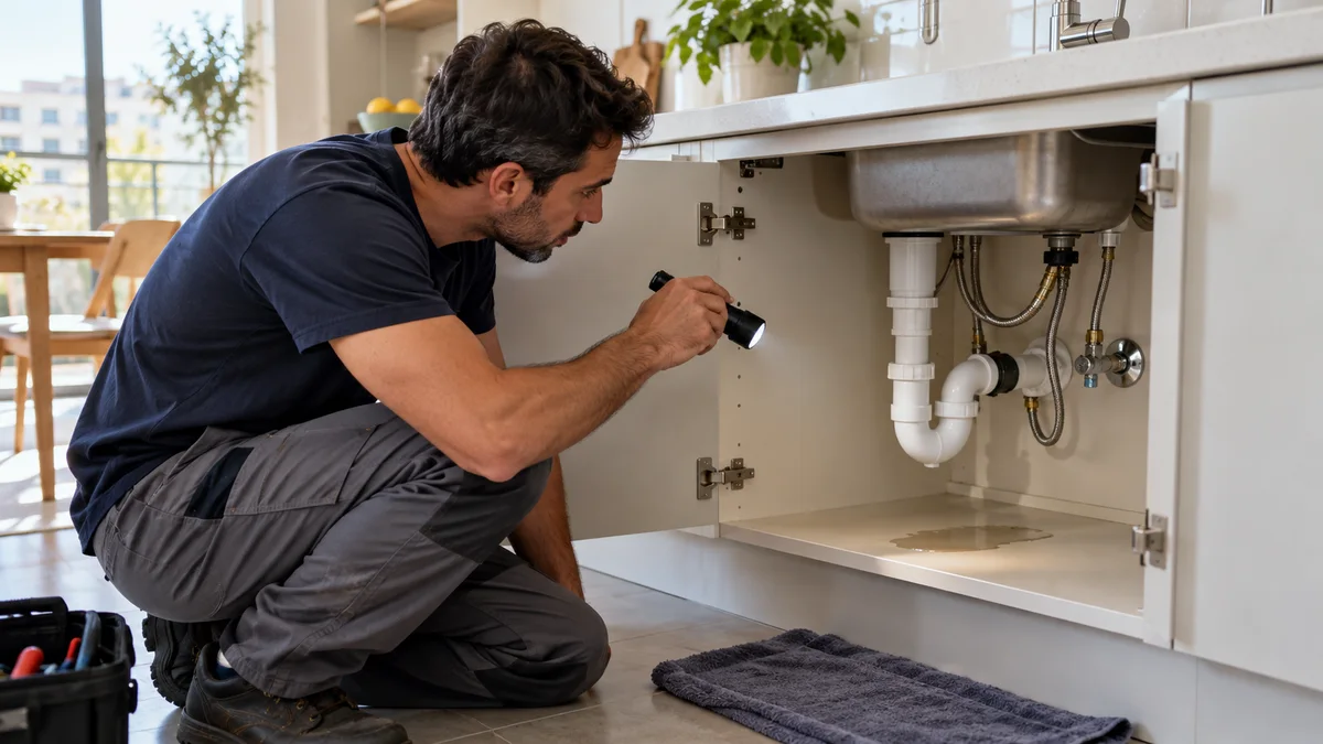 Water Under the Kitchen Sink: Finding the Source