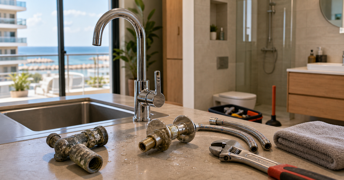 Faucet Replacement in Ashdod and Ashkelon 2026: Kitchen, Shower, Angle Valves and Prices