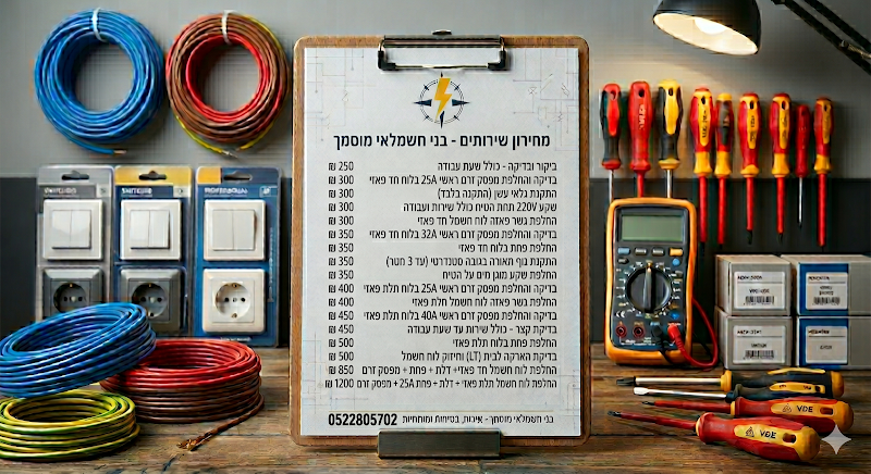 בני חשמלאי מוסמך לבית